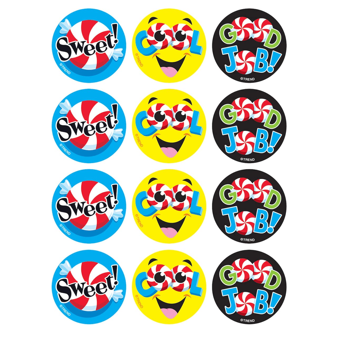 TREND Candy Compli-MINTS Peppermint Scented Stinky Stickers®, 48ct.